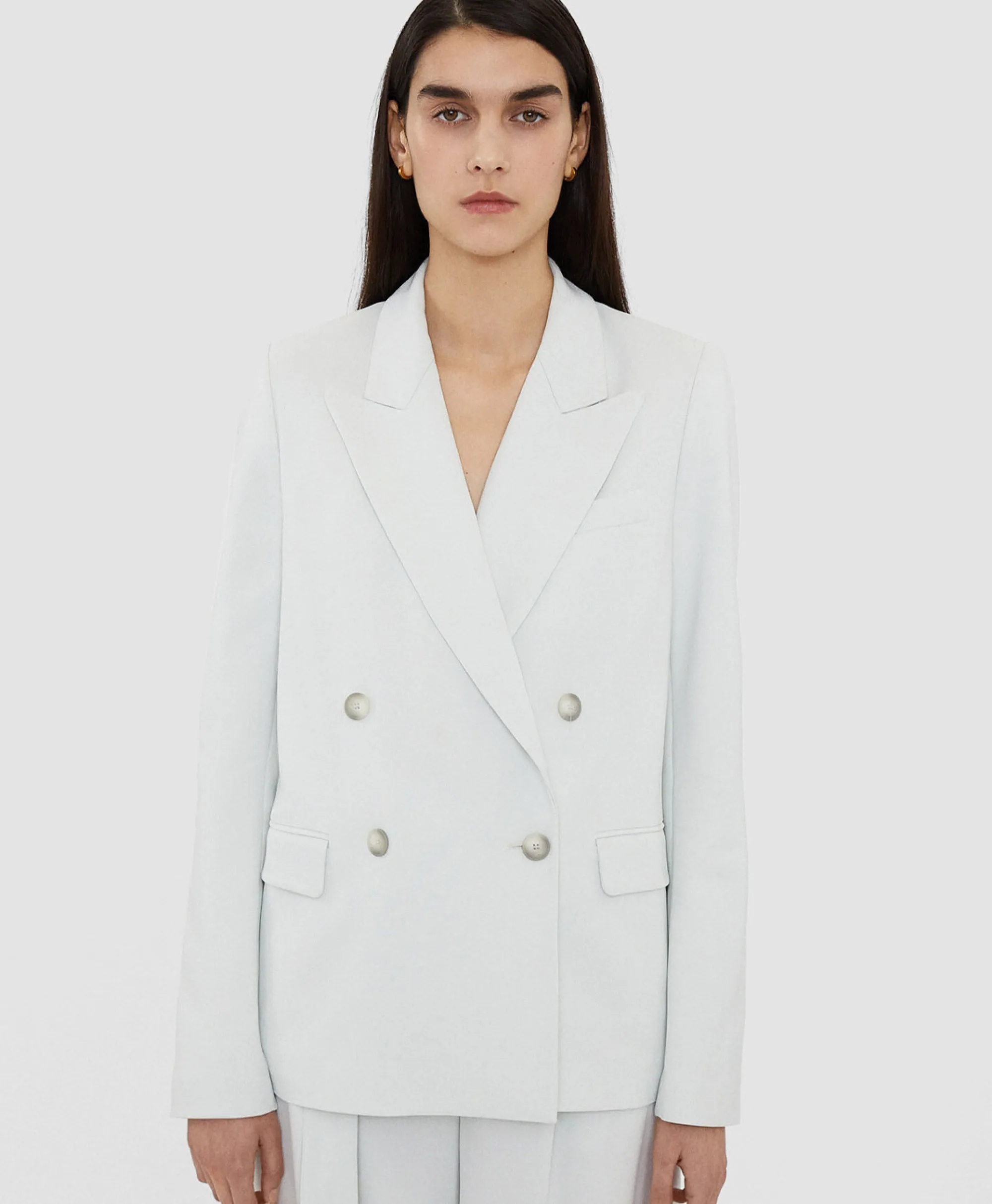 Joseph Blazer Jaden Jacket Comfort Cady Off White*Dames Blazers