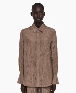 Joseph Blouse Bercy Habotai Bruin*Dames Blouses