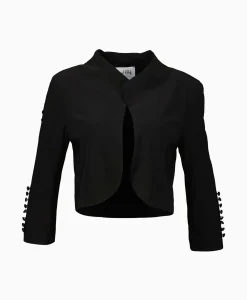 Joseph Ribkoff Vest Bolero Zwart*Dames Blazers