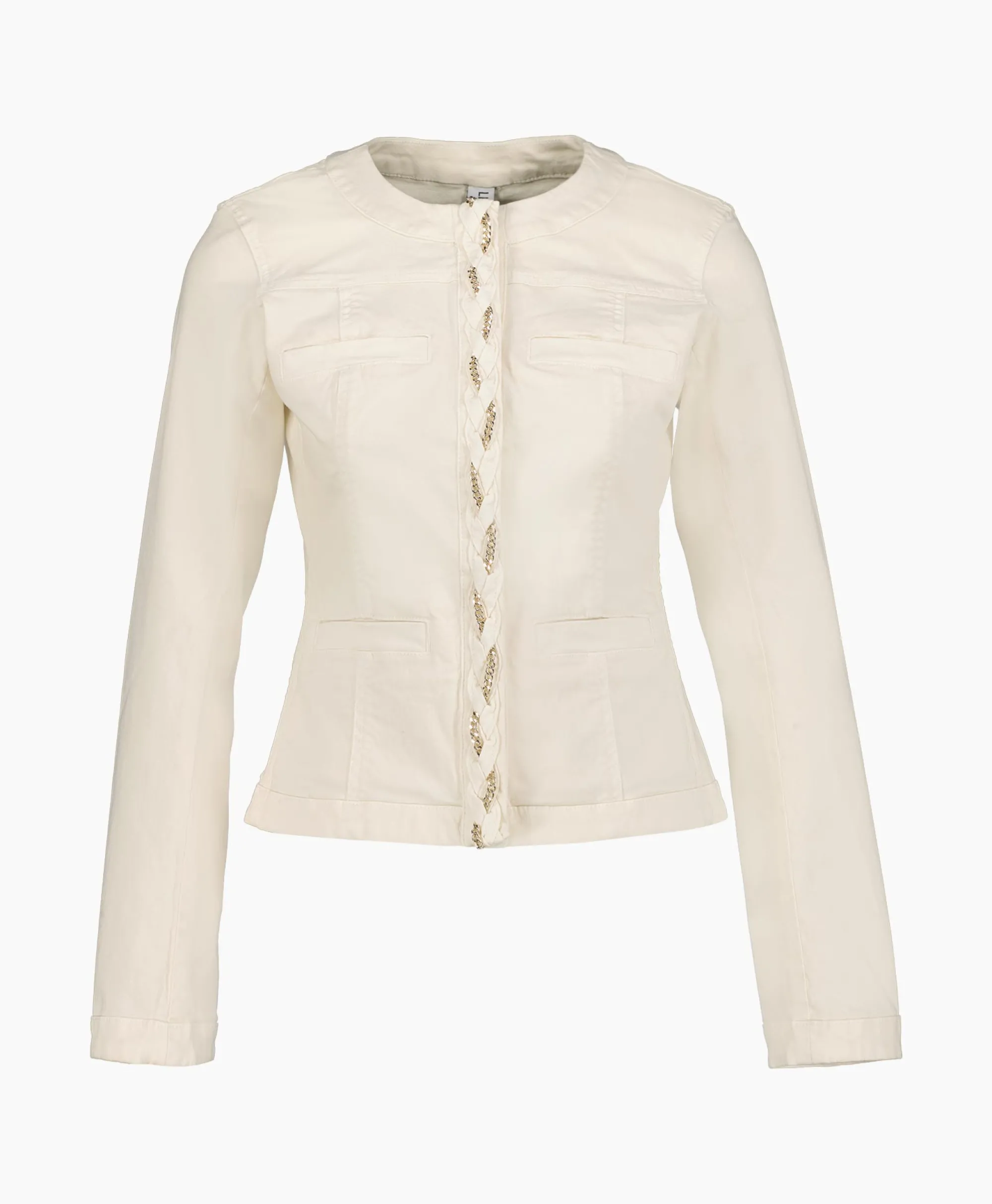 Liu Jo Spijkerjas Kate Braid Wit*Dames Jassen