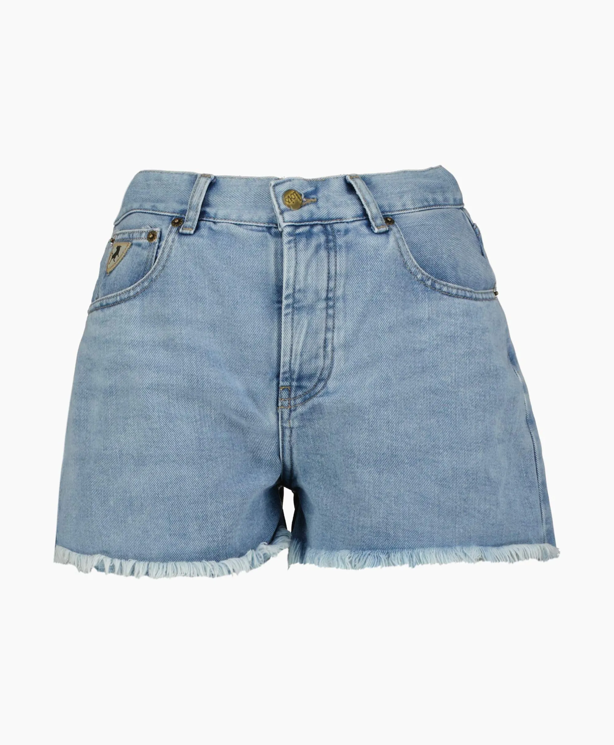 Lois Korte Broek Sandra Licht Blauw*Dames Broeken