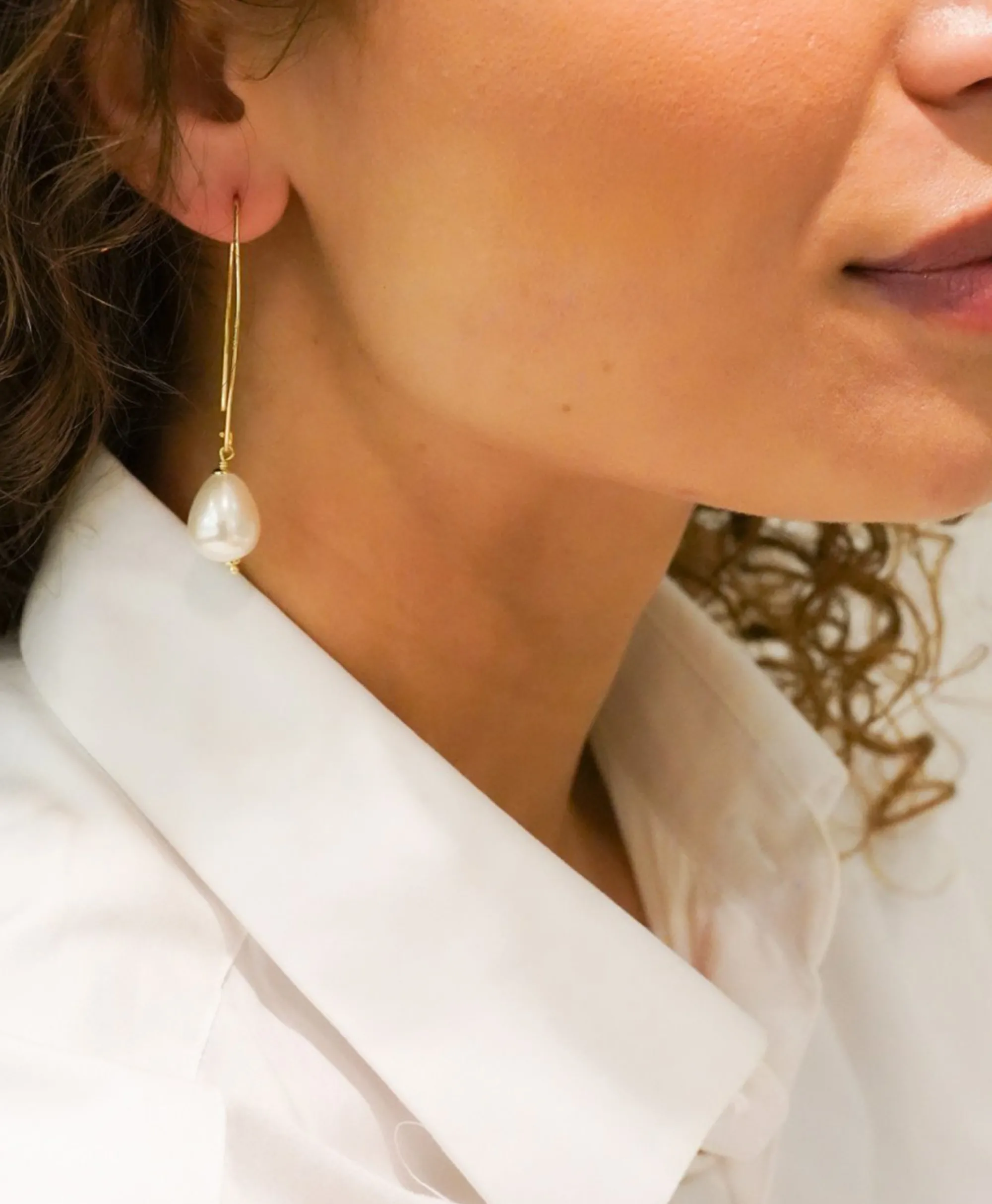 Lott. Gioielli Oorbellen Ce Qu Drop Small Pearl Diversen*Dames Sieraden