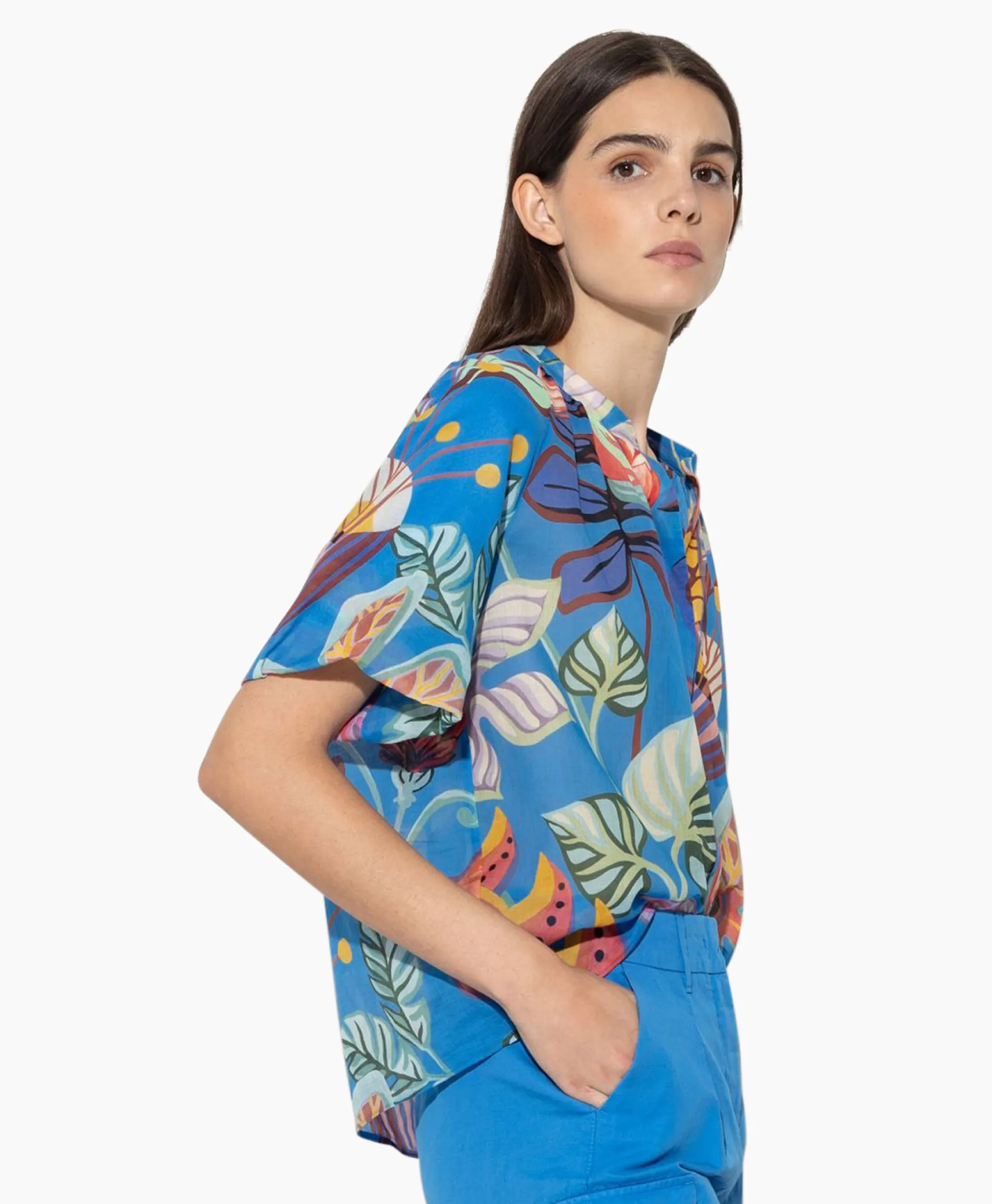 Luisa Cerano Blouse 298463/3623-0 Diversen*Dames Blouses