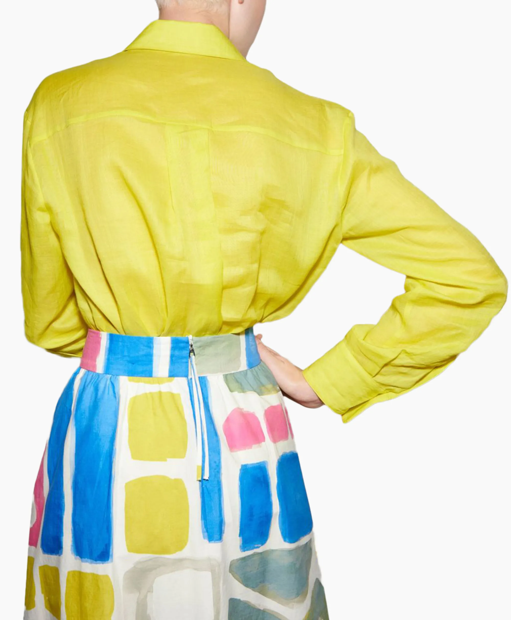 Luisa Cerano Blouse 298331/3500-0 Geel*Dames Blouses