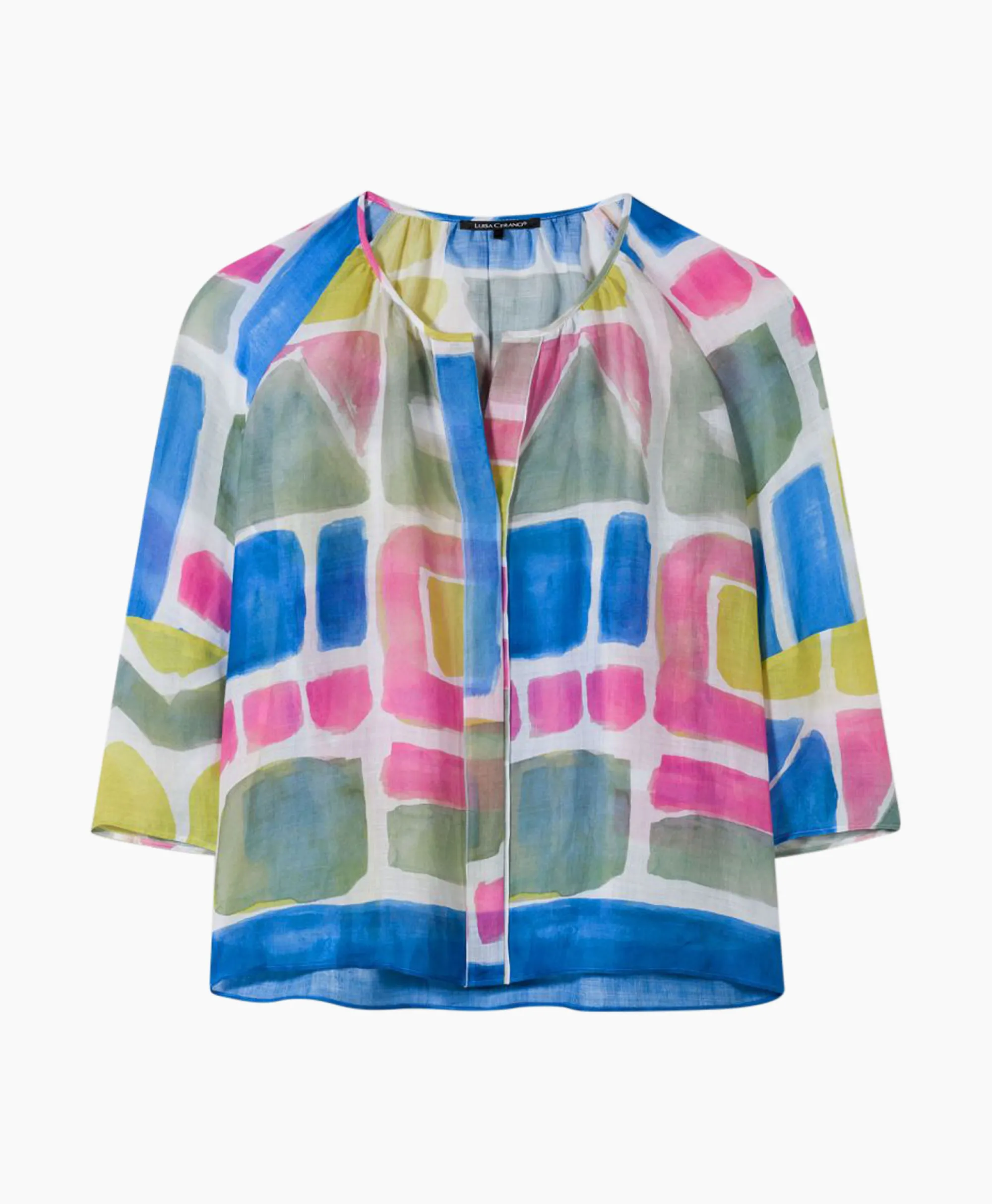 Luisa Cerano Blouse 298376/3625-0 Off White*Dames Blouses