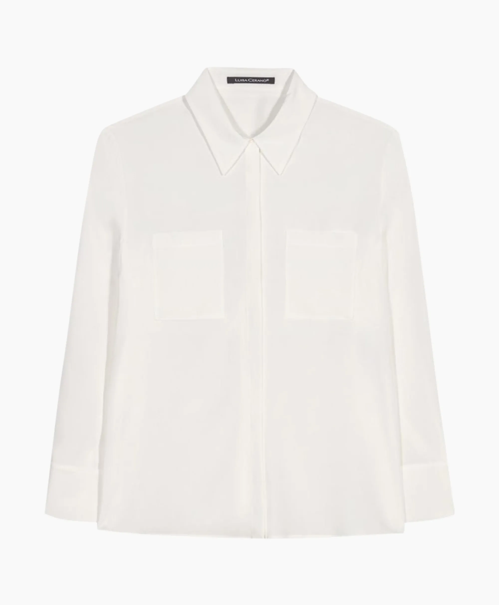 Luisa Cerano Blouse 298401/2179-0 Off White*Dames Blouses