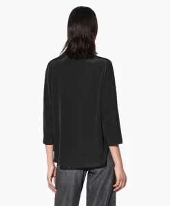 Luisa Cerano Blouse 298445/3597-0 Zwart Dessin*Dames Blouses