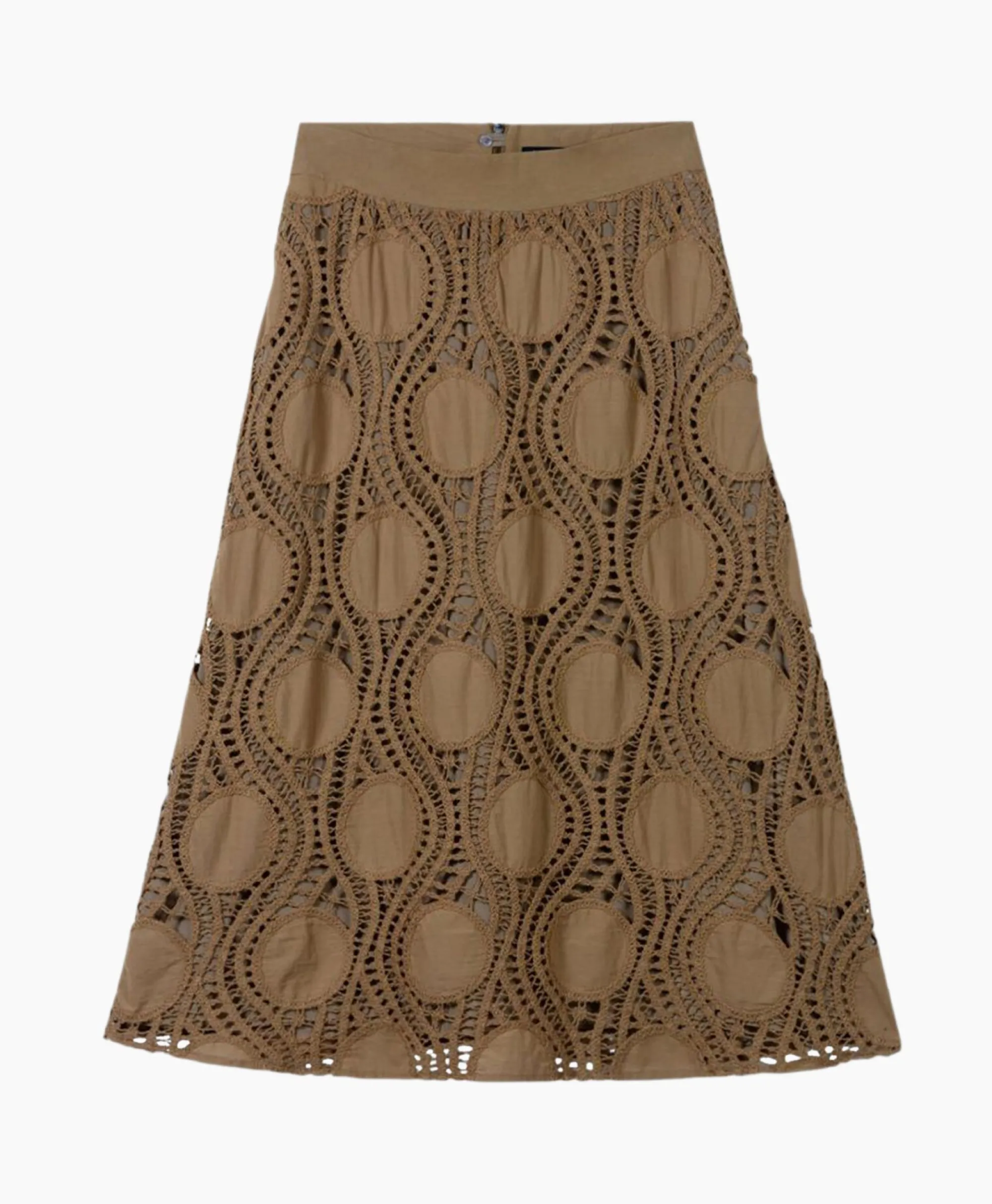Luisa Cerano Midi Rok 598236/3619-0 Diversen*Dames Rokken