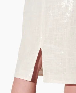 Luisa Cerano Midi Rok 598230/3598-0 Wit*Dames Rokken