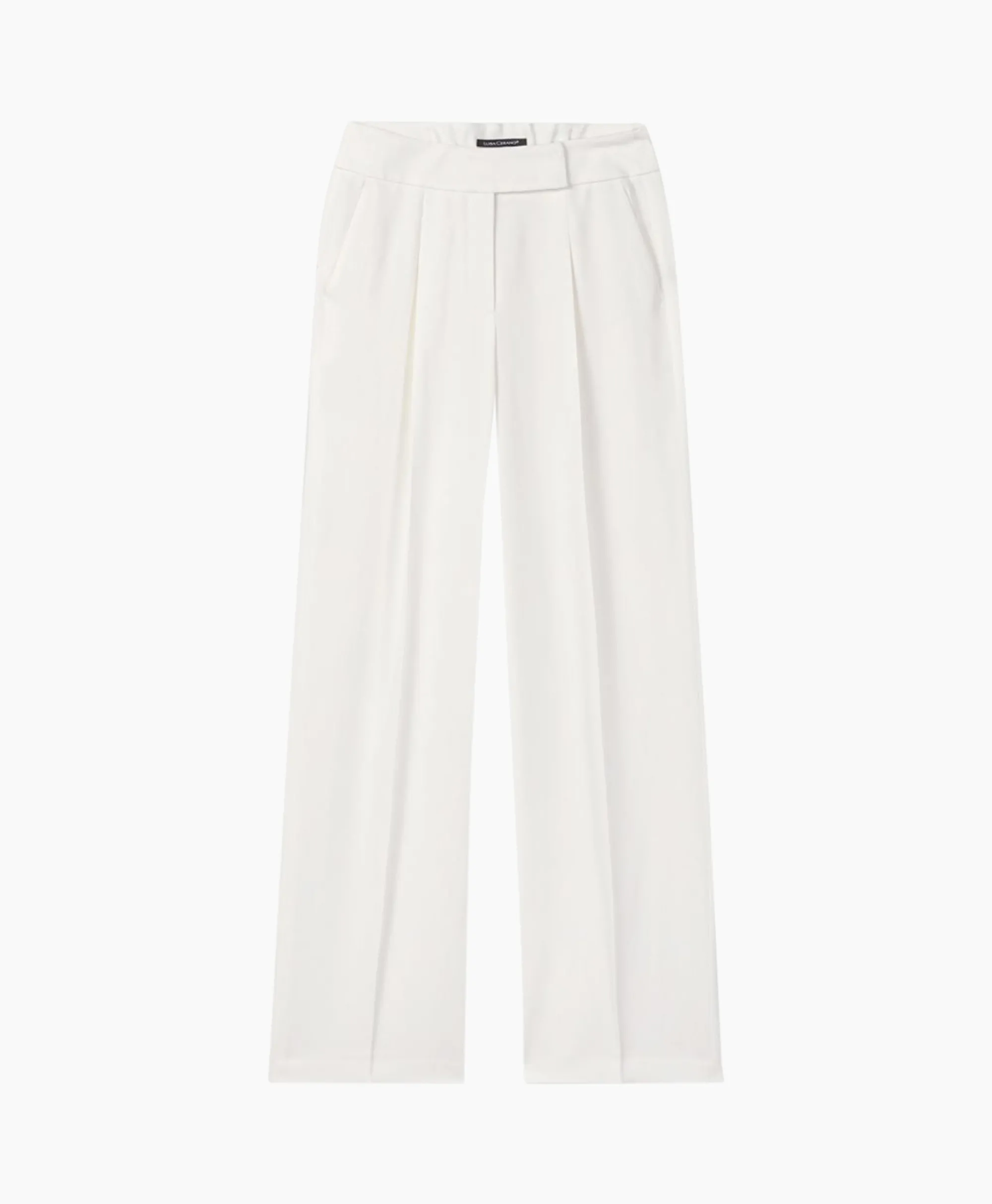 Luisa Cerano Pantalon 698631/3595-0 Off White*Dames Broeken
