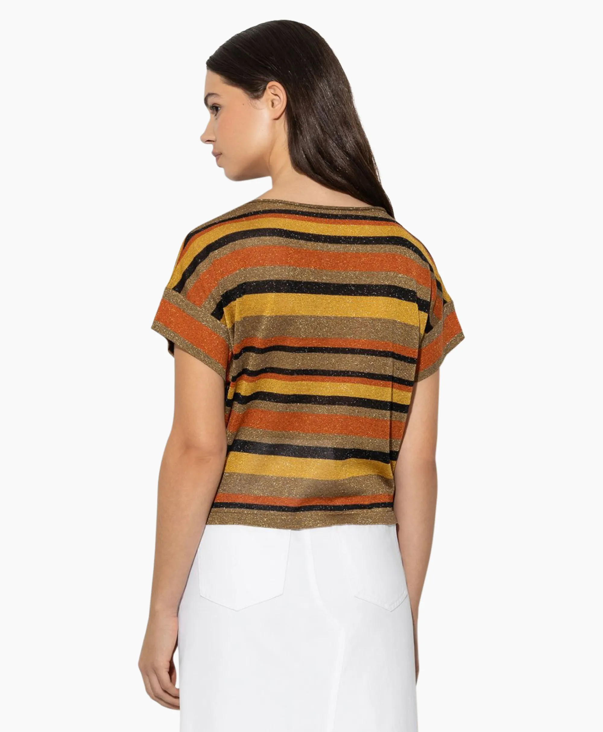 Luisa Cerano Pullover 198502/5234-0 Bruin*Dames T-Shirts & Tops