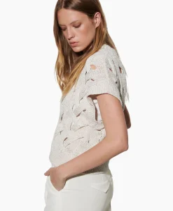 Luisa Cerano Pullover 198389/5894-0 Off White*Dames Truien