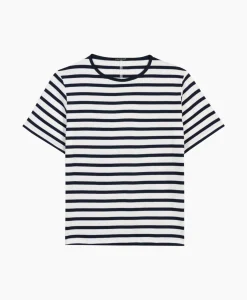 Luisa Cerano T-Shirt Korte Mouw 398145/7800-0 Off White*Dames T-Shirts & Tops