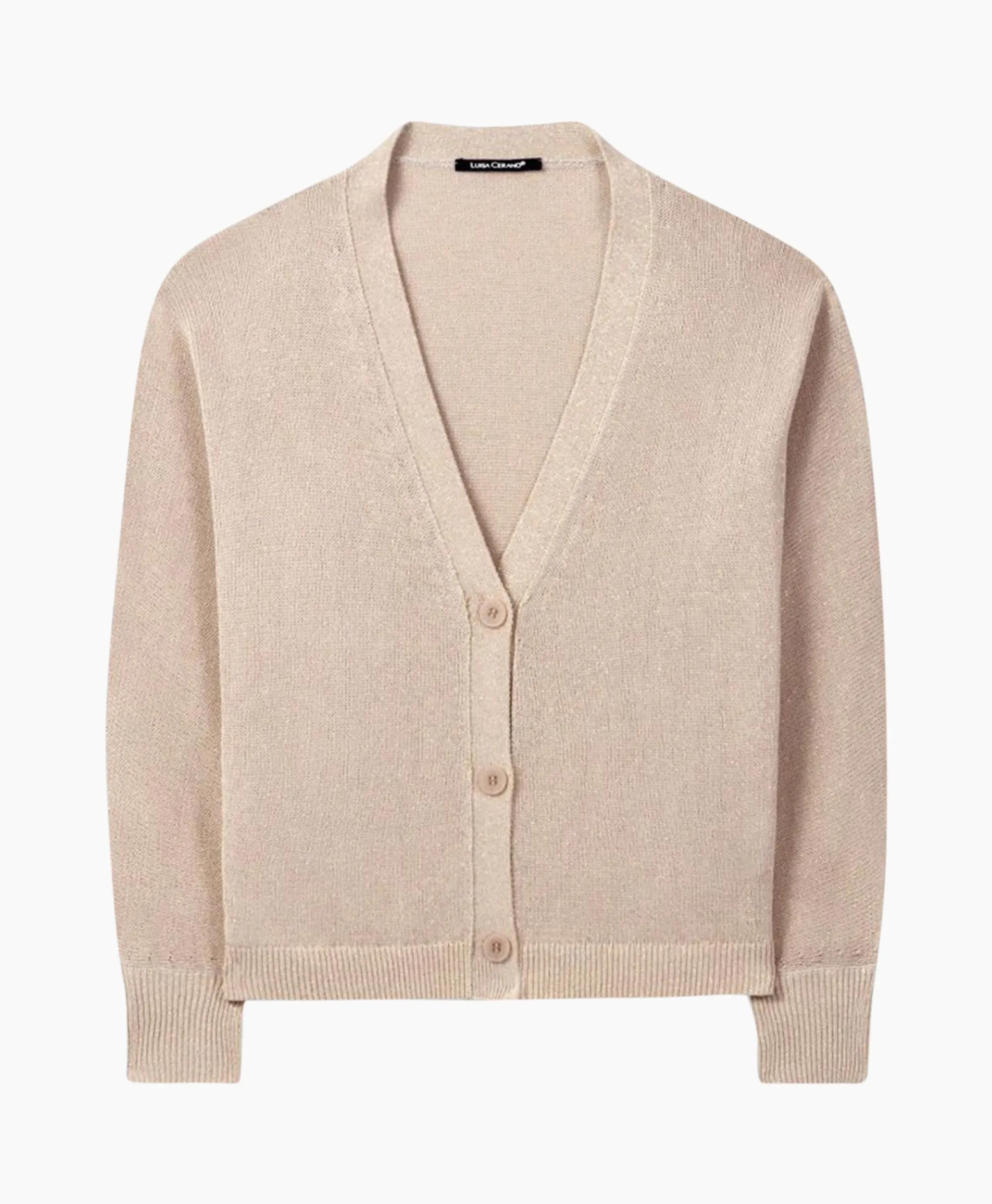 Luisa Cerano Vest 498218/5335-0 Beige*Dames Vesten