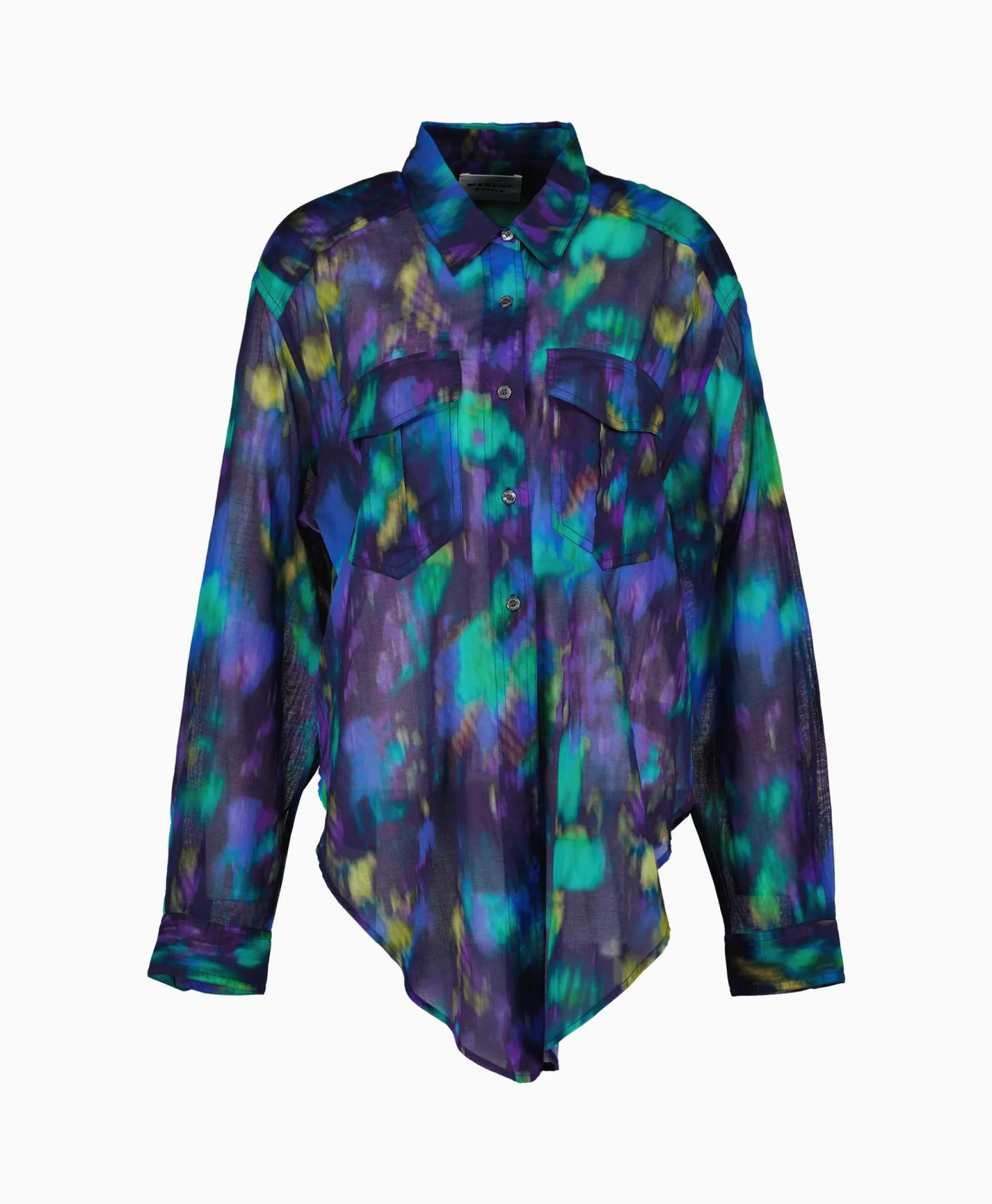 Marant Étoile Marant Etoile Blouse Nath-Gb Blauw*Dames Blouses