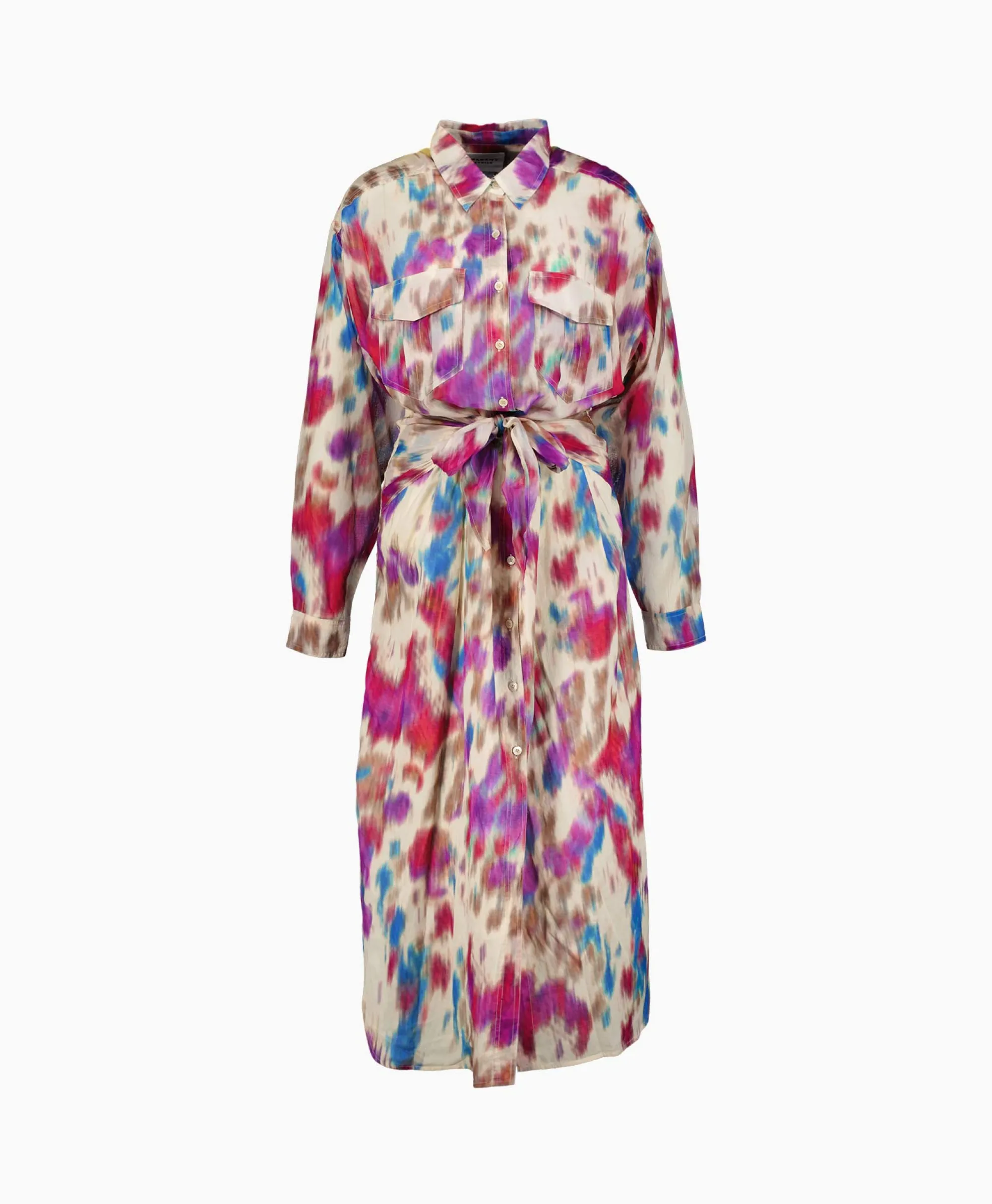 Marant Étoile Marant Etoile Maxi Jurk Nesly-Gb Beige*Dames Jurken