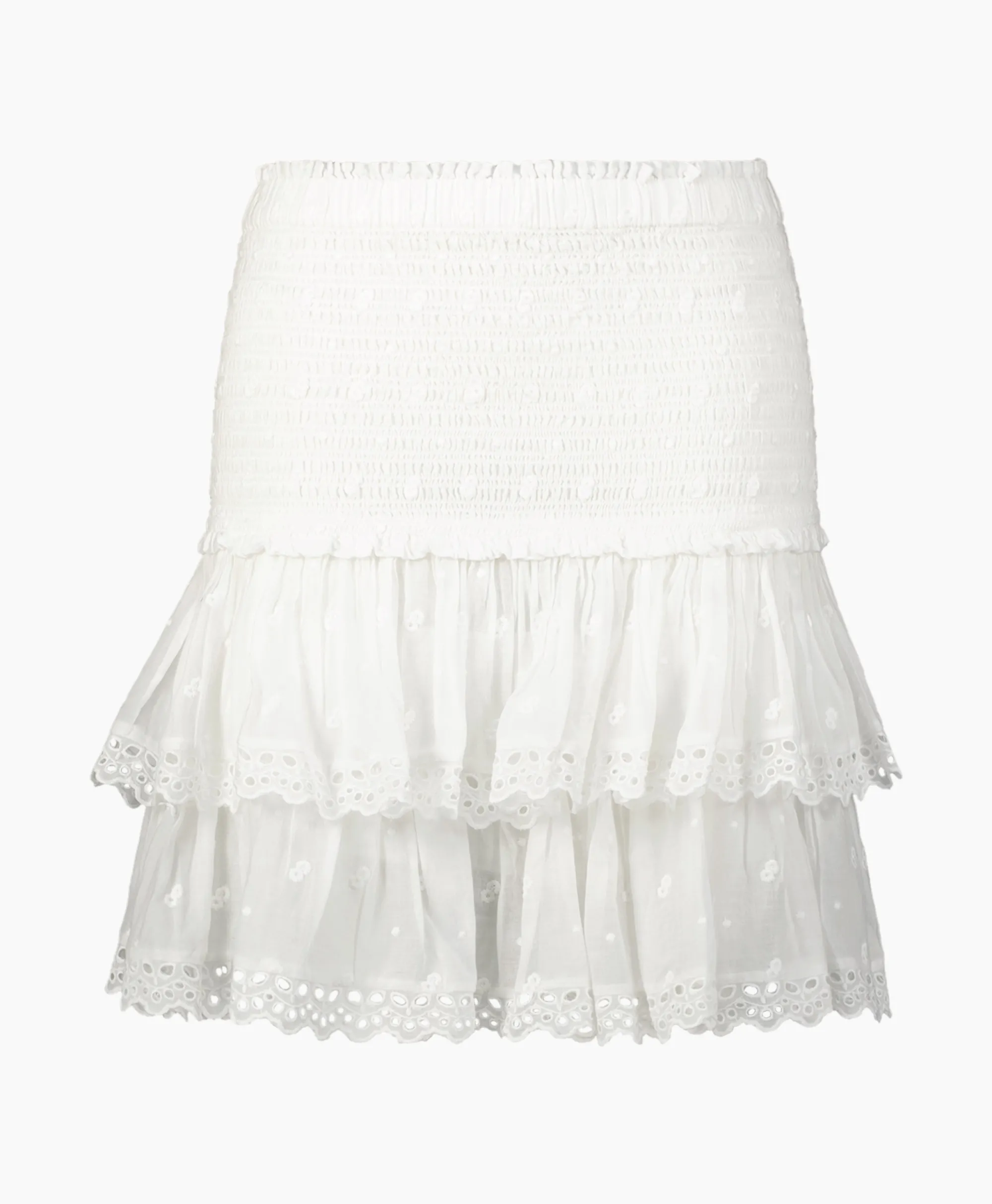 Marant Étoile Marant Etoile Minirok Tinaomi-Gc Wit*Dames Rokken