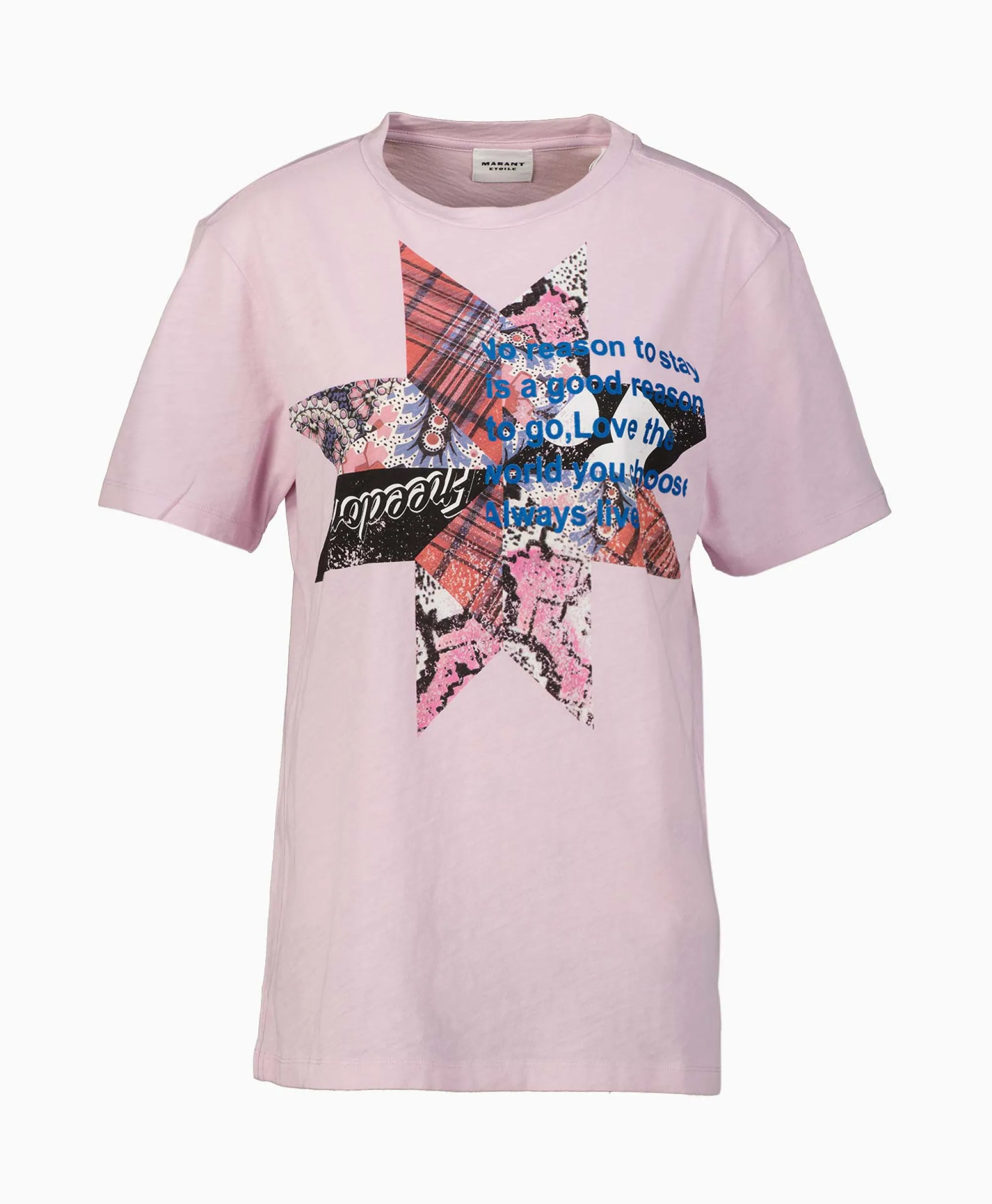 Marant Étoile Marant Etoile T-Shirt Korte Mouw Zewel-Gb Rose*Dames T-Shirts & Tops