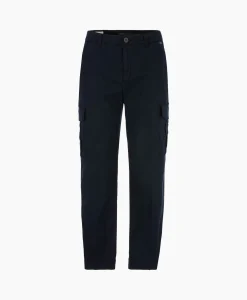 Marc Cain Pants Broek Wp 81.12 W50 Blauw*Dames Broeken