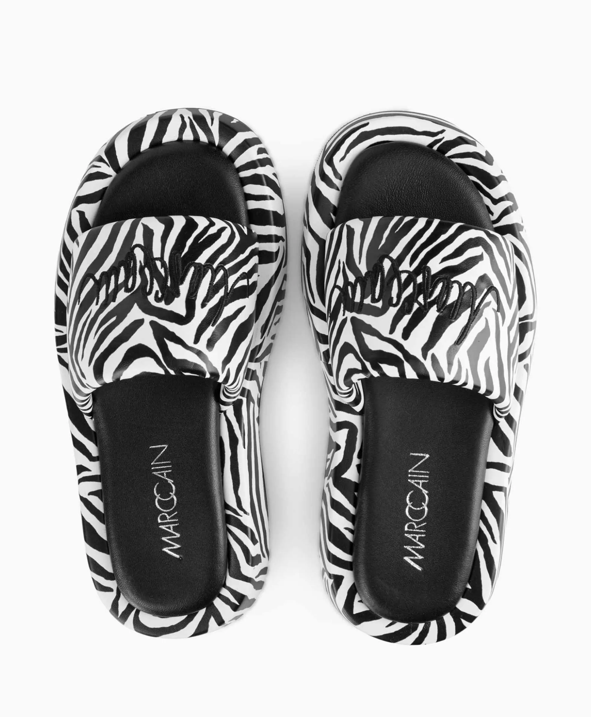 Marccain Bags And Shoes Tas Wb Sg.02 Z02 Print + 2 Kleurig*Dames Slippers