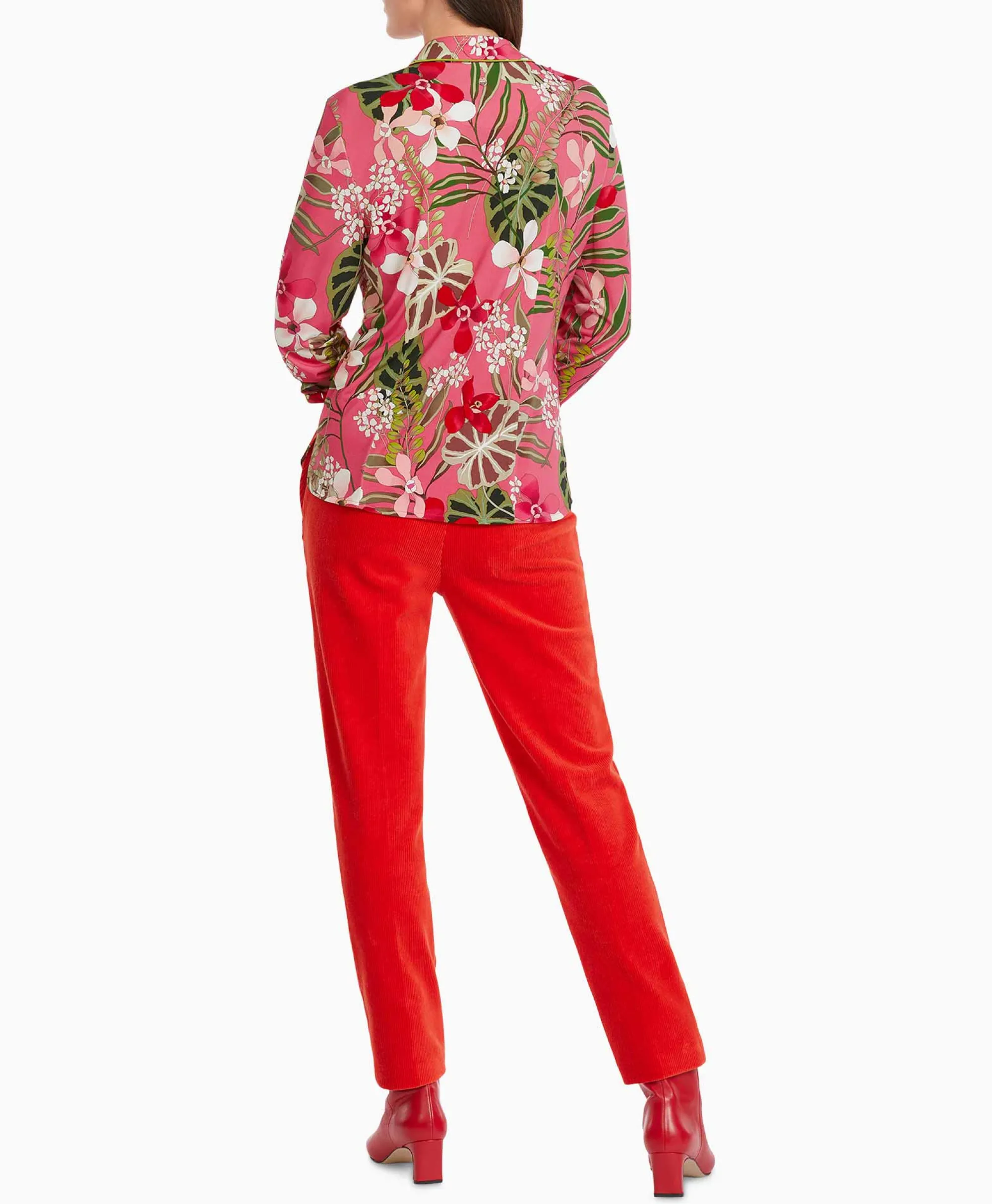 Marccain Collectie Blouse Vc 51.42 J28 Licht Rood*Dames Blouses