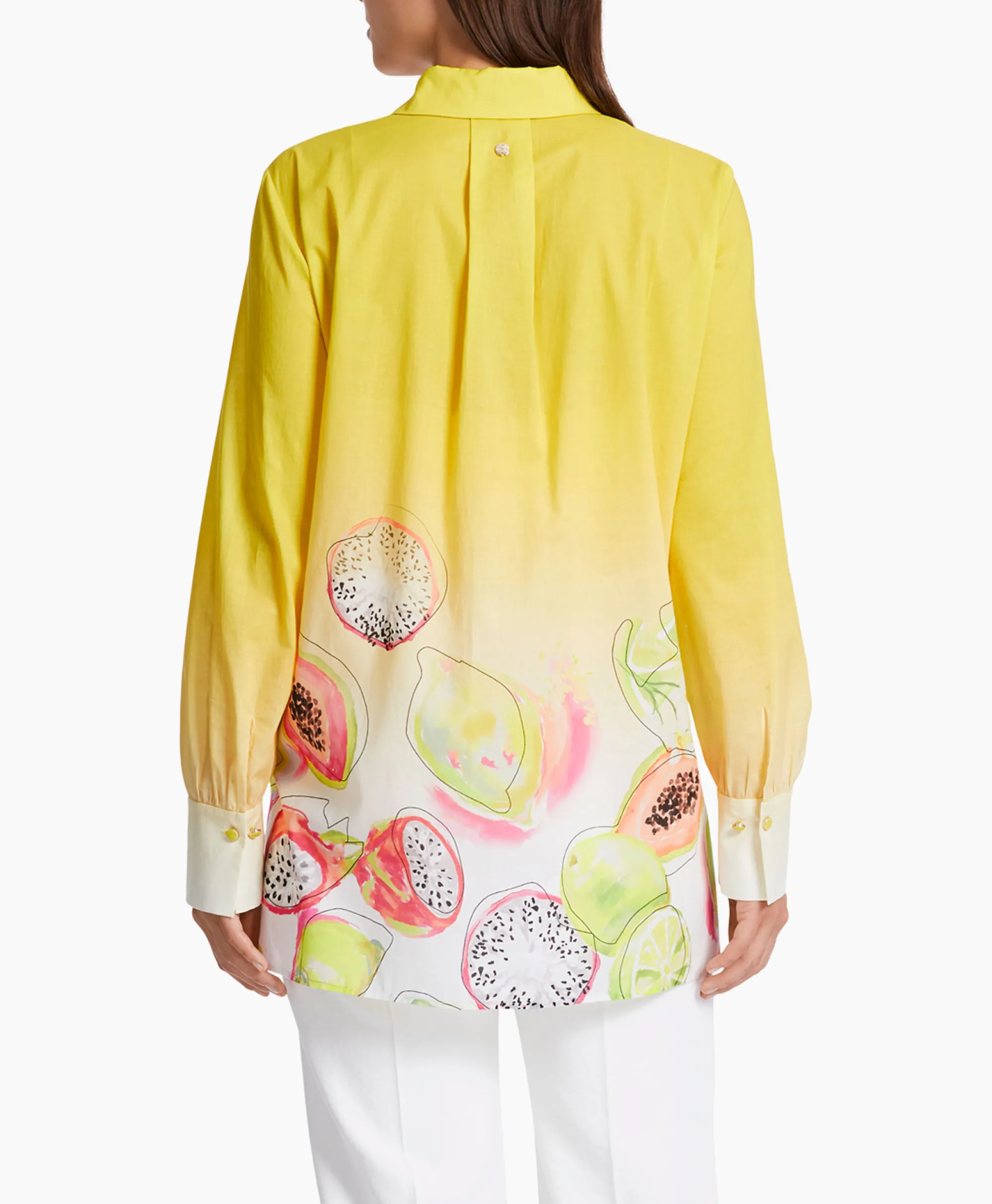 Marccain Collectie Blouse Wc 51.02 W29 Geel*Dames Blouses