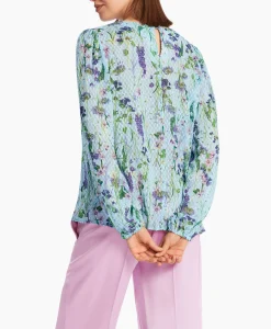 Marccain Collectie Blouse Wc 51.21 W25 Licht Blauw*Dames Blouses