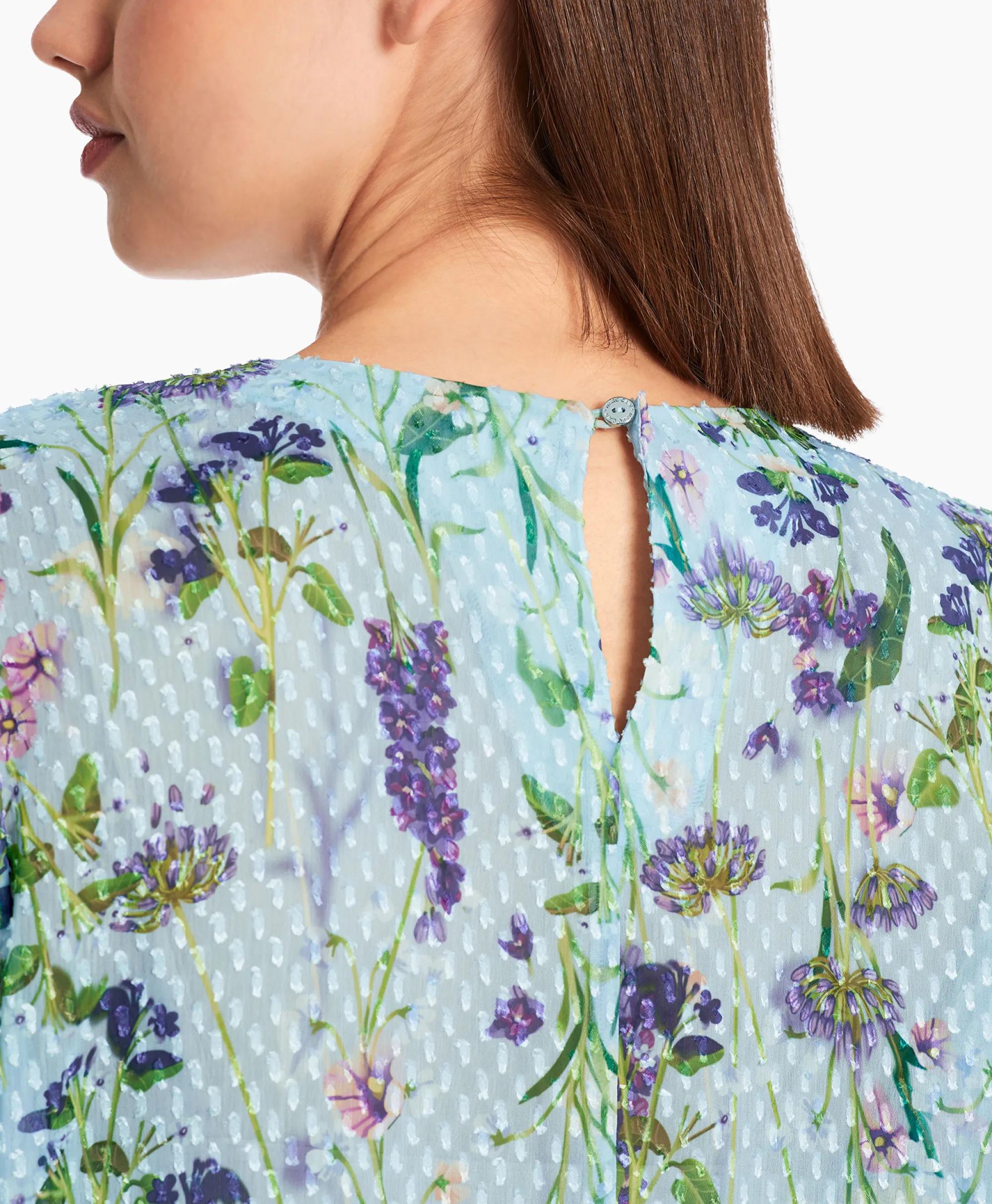 Marccain Collectie Blouse Wc 51.21 W25 Licht Blauw*Dames Blouses