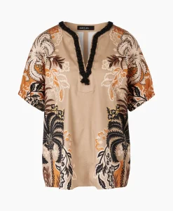Marccain Collectie Blouse Wc 51.39 W67 Beige*Dames Blouses