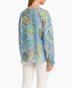 Marccain Collectie Blouse Wc 51.33 W74 Licht Blauw*Dames Blouses