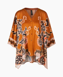 Marccain Collectie Blouse Wc 51.40 W66 Oranje*Dames Blouses