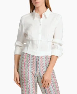Marccain Collectie Blouse Wc 51.42 W47 Off White*Dames Blouses