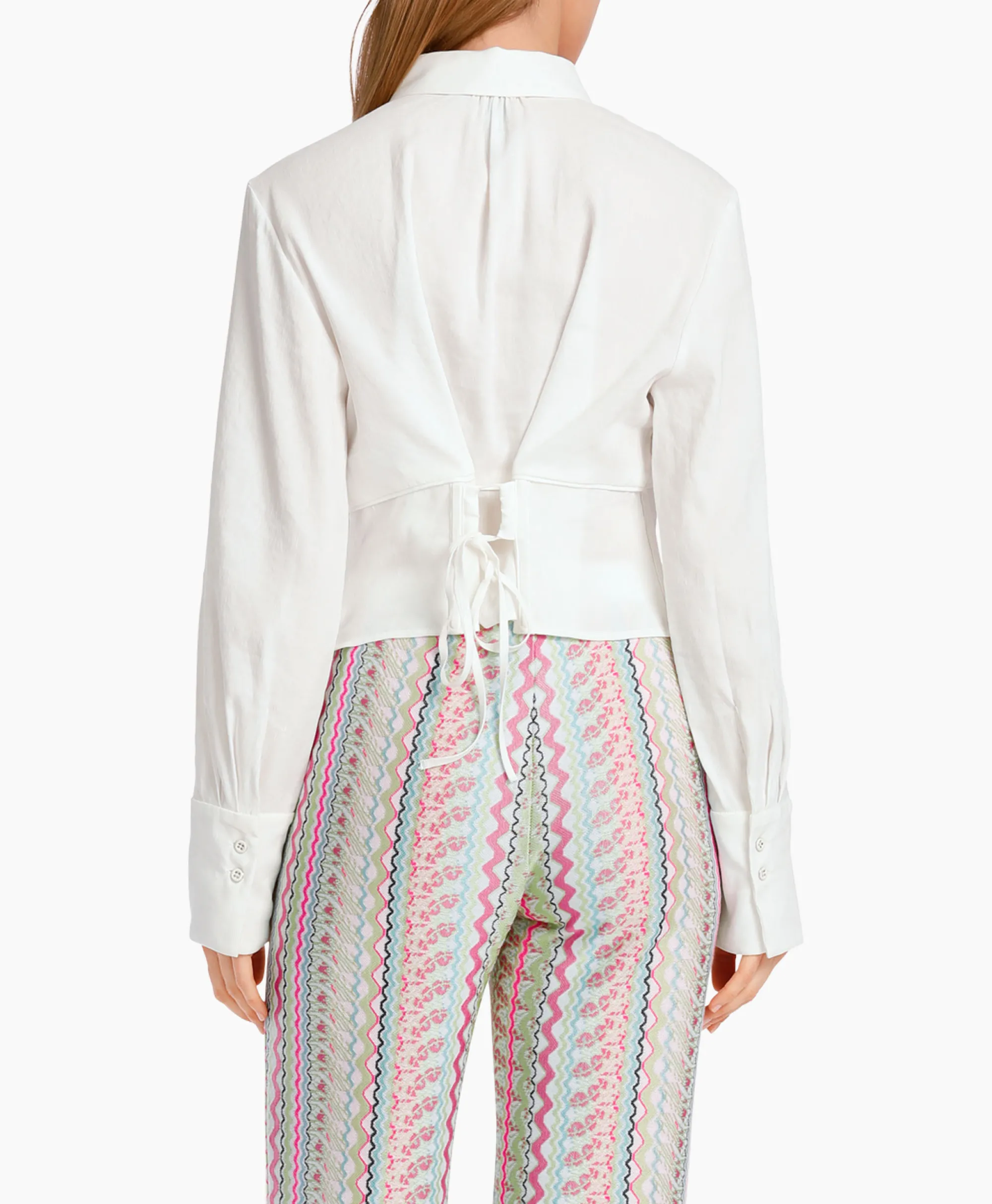 Marccain Collectie Blouse Wc 51.42 W47 Off White*Dames Blouses