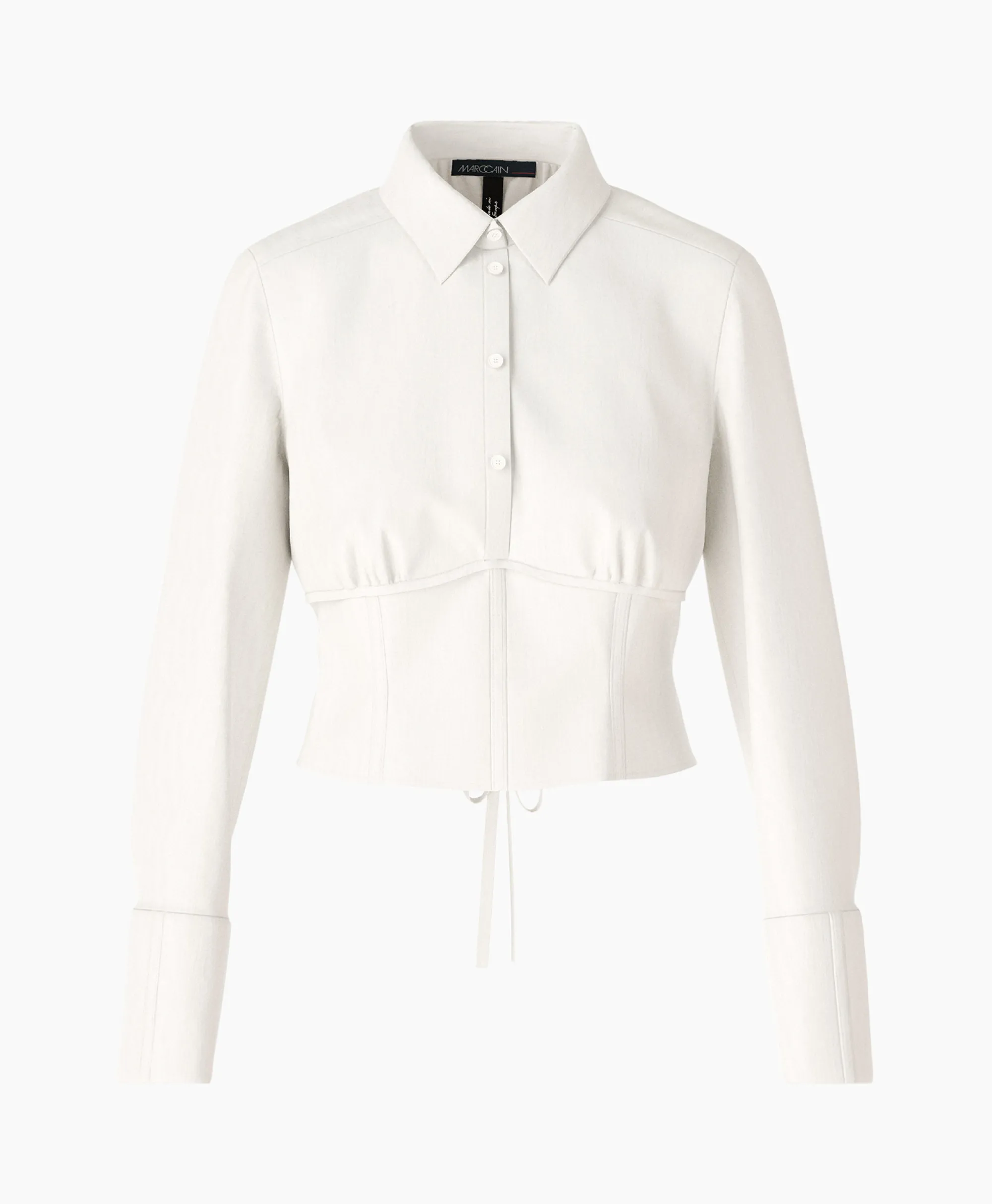 Marccain Collectie Blouse Wc 51.42 W47 Off White*Dames Blouses