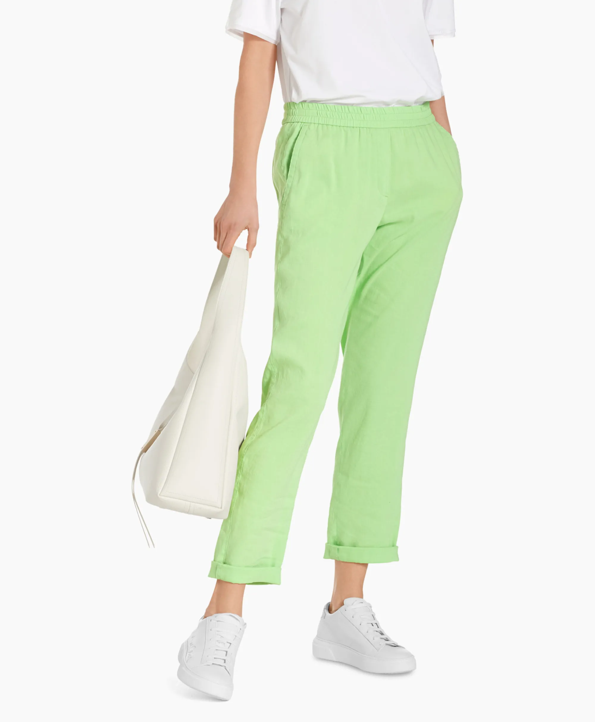 Marccain Collectie Broek Wc 81.59 W47 Groen*Dames Broeken