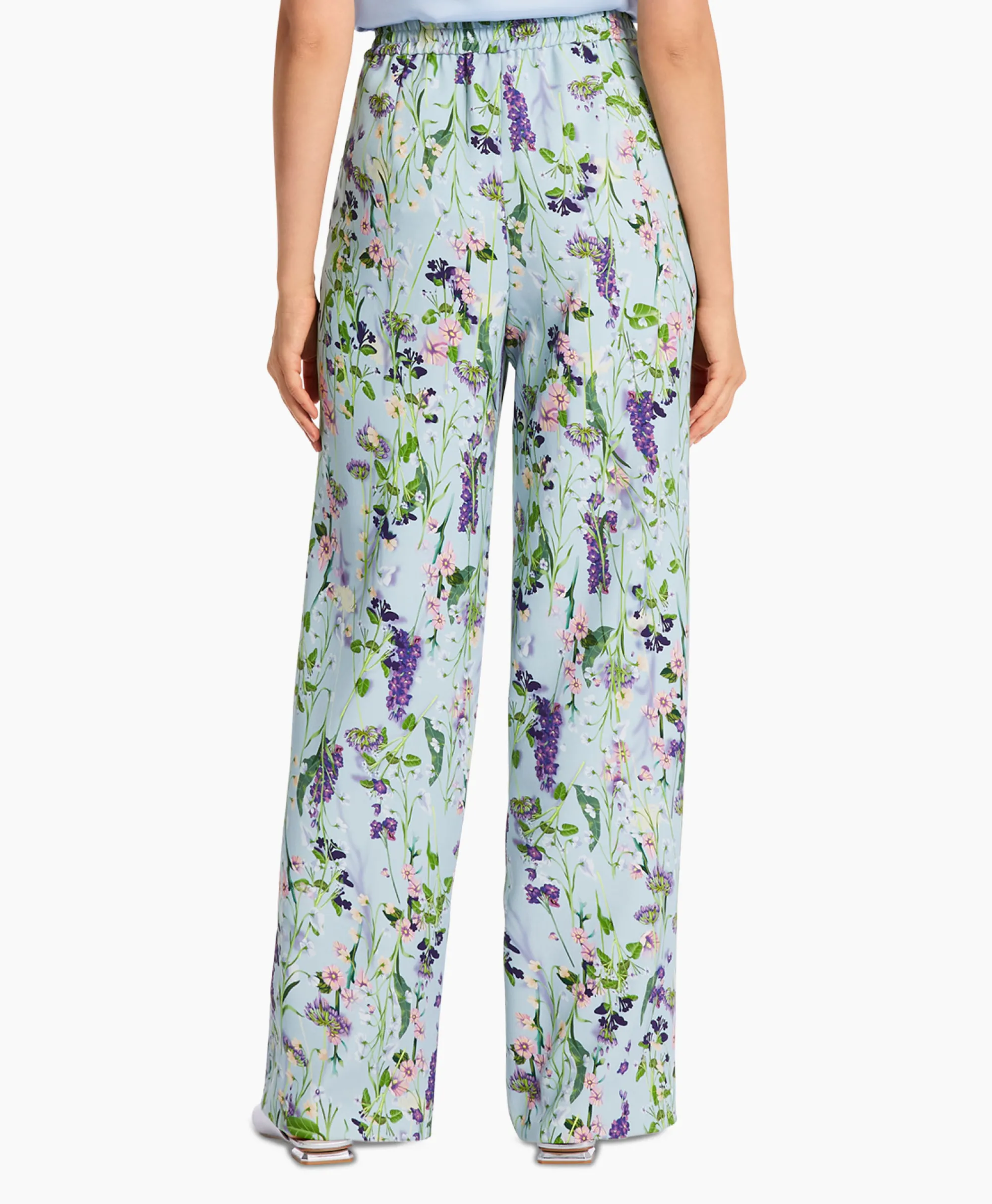 Marccain Collectie Broek Wc 81.15 W21 Licht Blauw*Dames Broeken