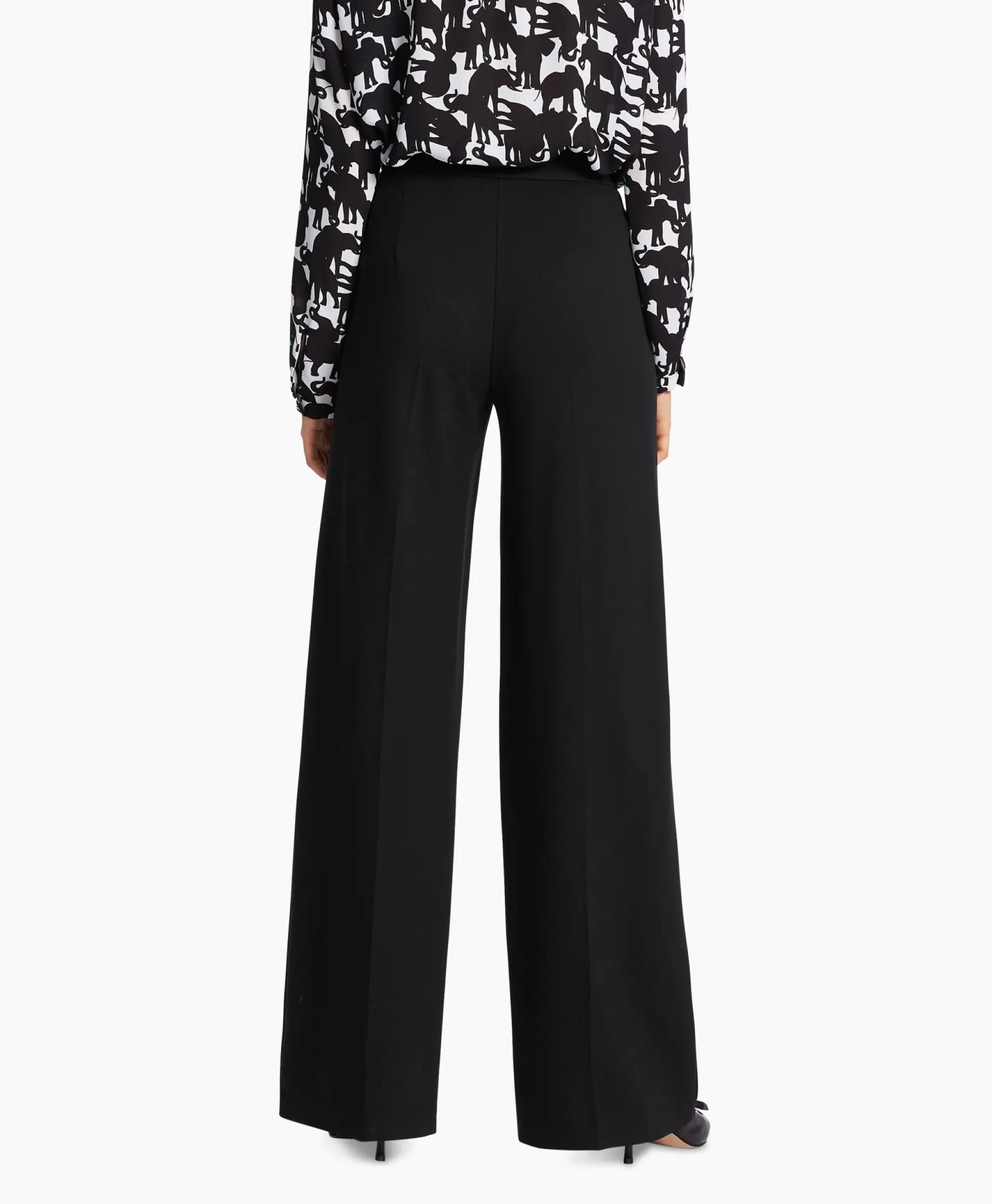 Marccain Collectie Broek Wc 81.10 J42 Zwart*Dames Broeken