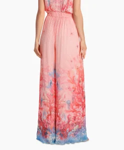 Marccain Collectie Broek Wc 81.58 J83 Zalm*Dames Broeken