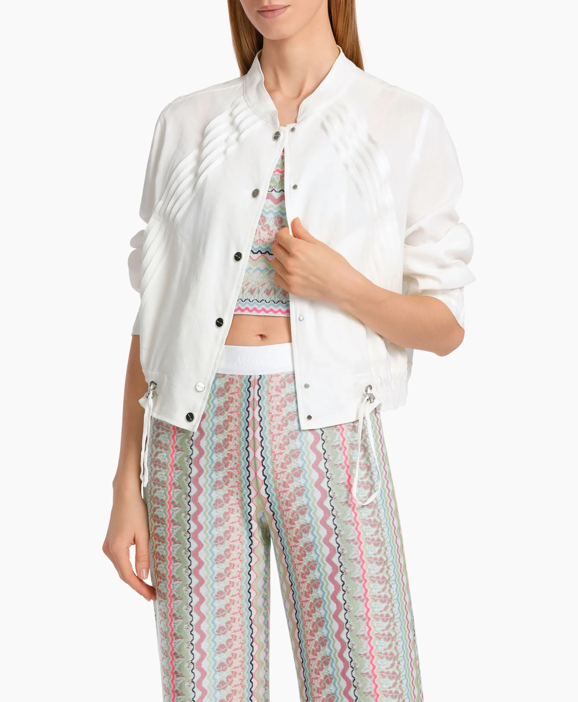 Marccain Collectie Jack Wc 31.13 W47 Off White*Dames Jassen