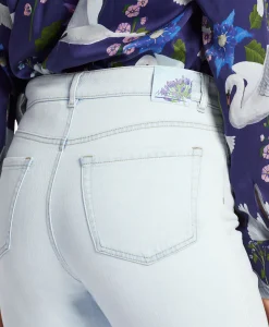 Marccain Collectie Jeans Wc 82.11 D04 Licht Blauw*Dames Broeken