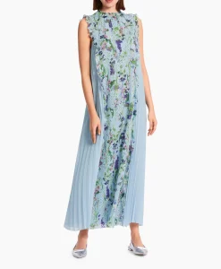 Marccain Collectie Jurk Wc 21.24 W25 Licht Blauw*Dames Bruiloftskleding