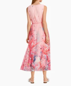 Marccain Collectie Jurk Wc 21.62 J83 Zalm*Dames Bruiloftskleding