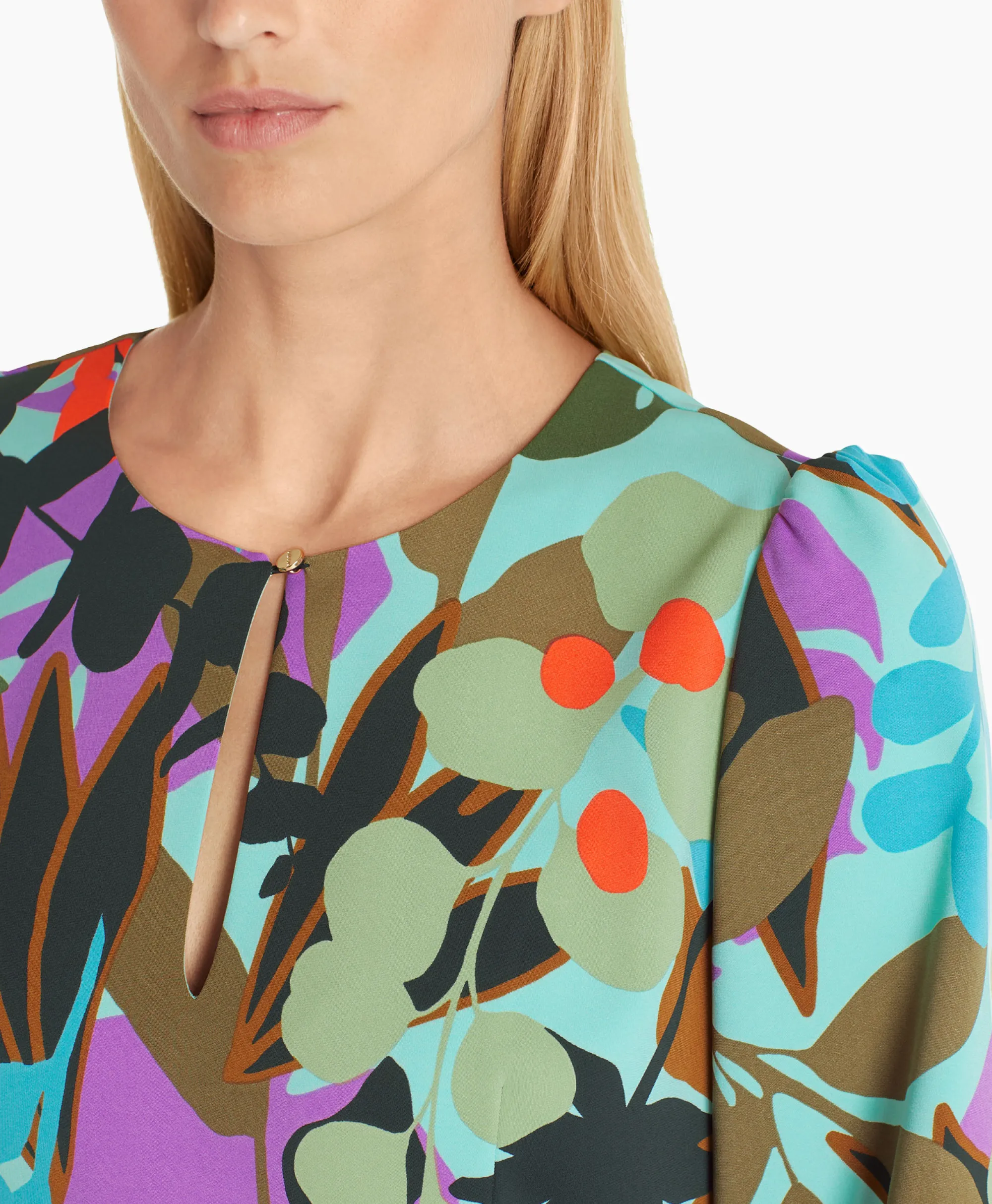 Marccain Collectie Jurk Wc 21.06 W02 Groen*Dames Bruiloftskleding