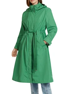 Marccain Collectie Mantel Uc 11.03 W60 Groen*Dames Jassen