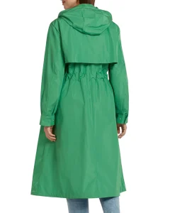 Marccain Collectie Mantel Uc 11.03 W60 Groen*Dames Jassen