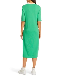 Marccain Collectie Maxi Jurk Uc 21.05 M17 Groen*Dames Bruiloftskleding