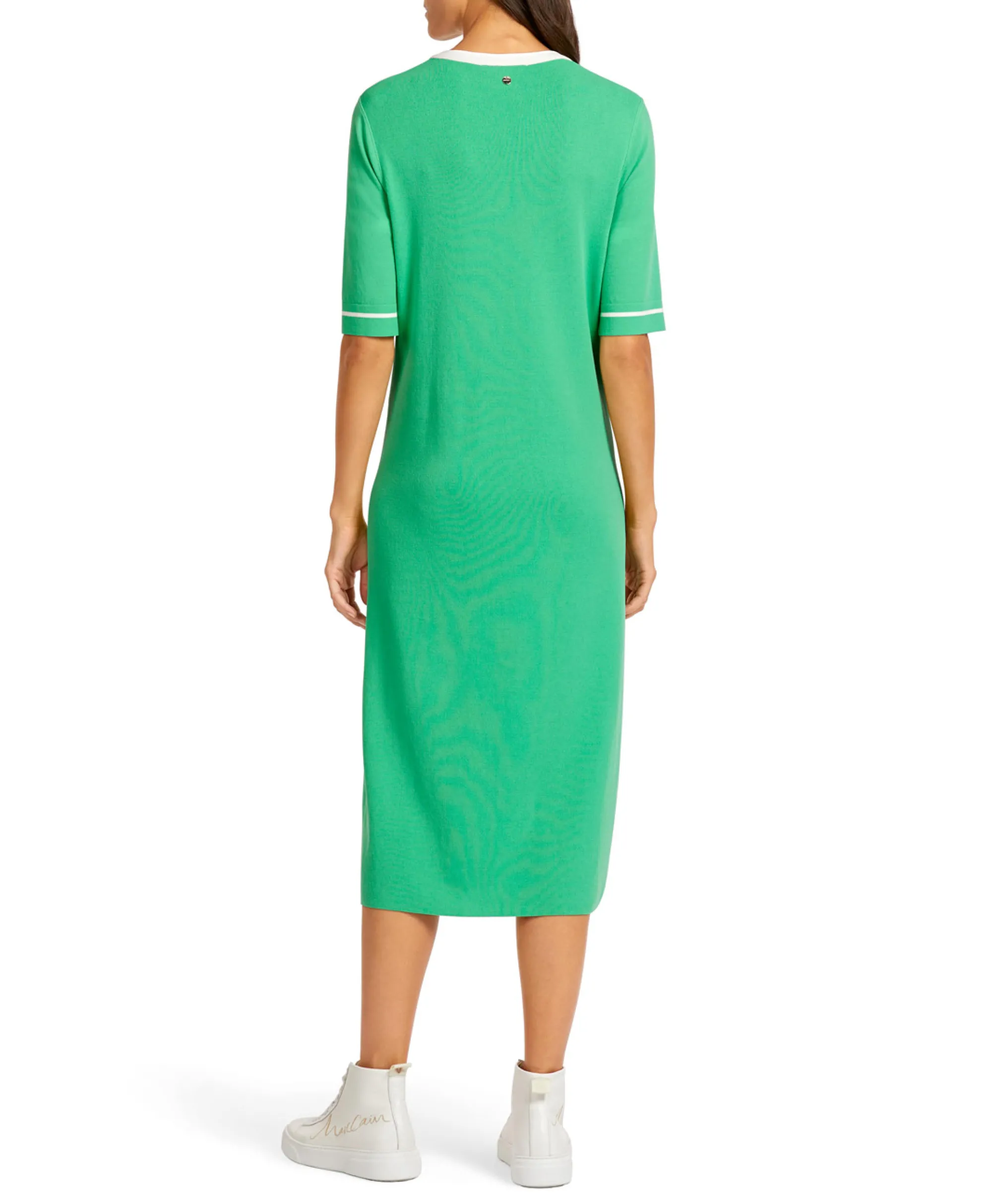 Marccain Collectie Maxi Jurk Uc 21.05 M17 Groen*Dames Bruiloftskleding