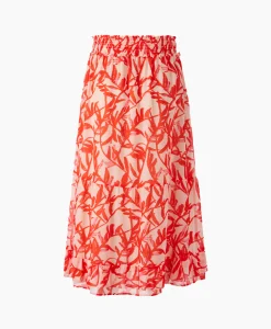Marccain Collectie Maxi Rok Uc 71.10 W43 Ecru*Dames Rokken