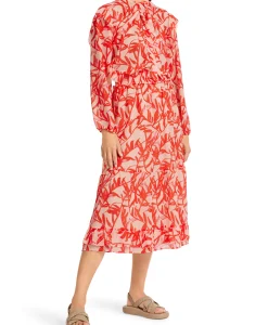 Marccain Collectie Maxi Rok Uc 71.10 W43 Ecru*Dames Rokken