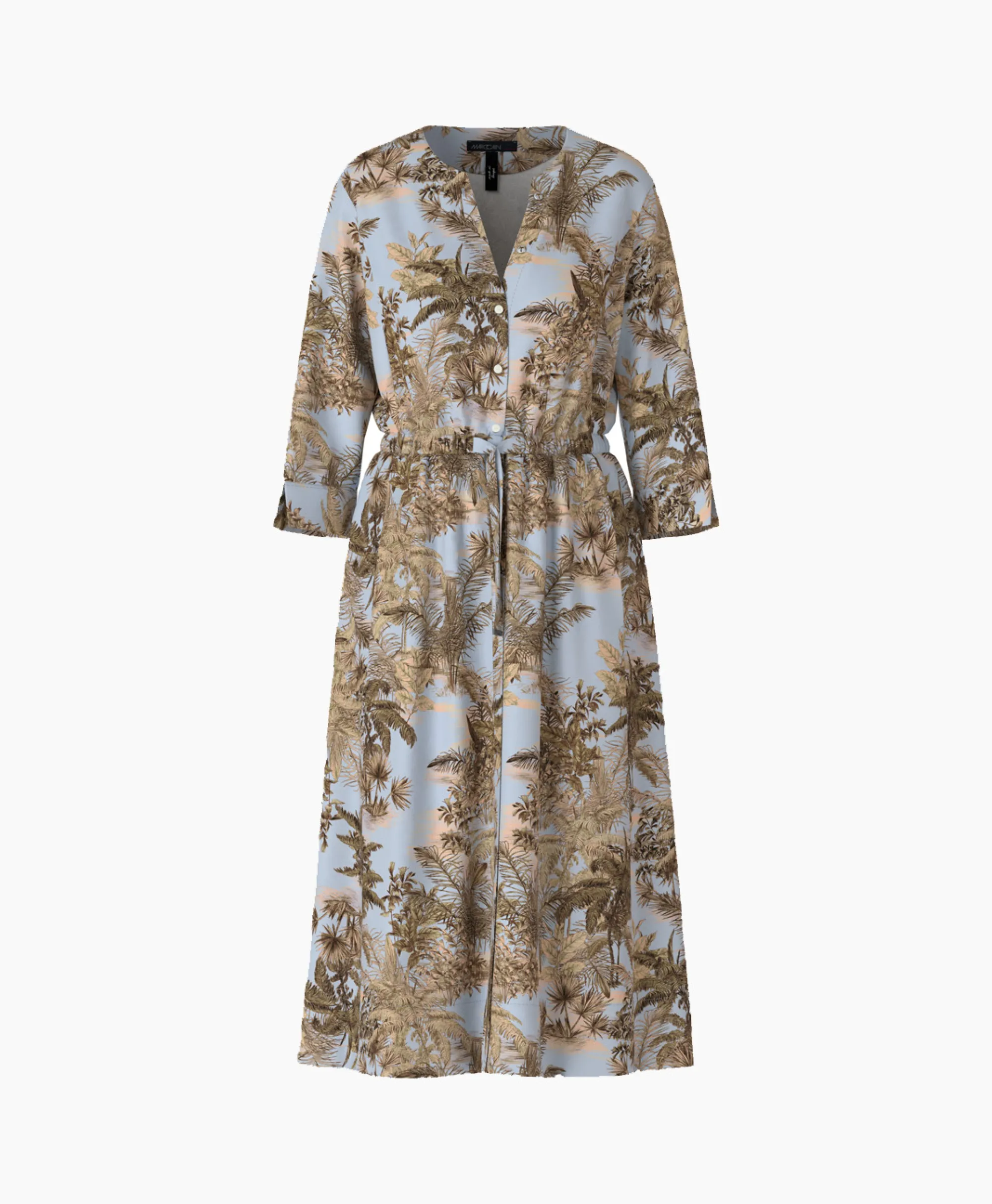 Marccain Collectie Mini Jurk Uc 21.24 W54 Blauw*Dames Bruiloftskleding